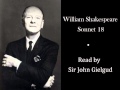 Sonnet 18 by William Shakespeare - Read by Sir John Gielgud