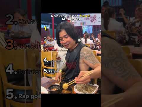 Ranking Best Food Moments 😁 #food #ranking #funny #moments #top5
