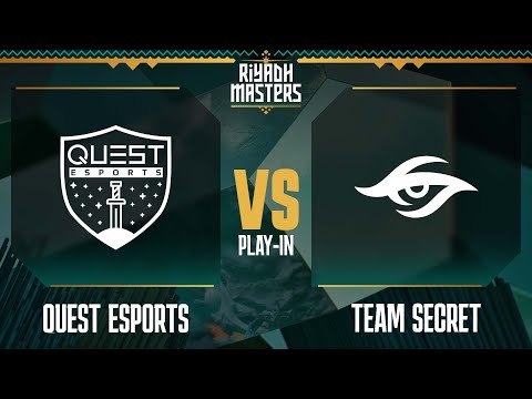 Quest Esports vs. Team Secret // Riyadh Masters 2023 – Day 1 – Play-In