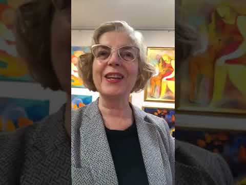 [Alina Witwitzka] Live vernissagen med Alina Witwitzka konstutställning #alinawitwitzka #intuitivmålning #konst