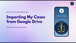 eCourts Services App v4.0 – Restore & Import “My Cases” Backup Data;?>