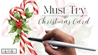 Make This Christmas Memorable! 🥰 Unique, Hand-Painted Watercolor Cards that Loved Ones Will Cherish!