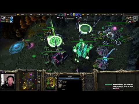 HawK (UD) vs LeMei (NE) - WarCraft 3 - WC3596