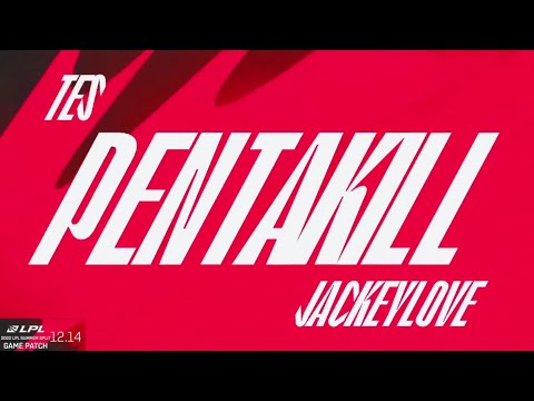 JackeyLove Penta Kill Highlight  Sivir on LPL - TES vs LGD