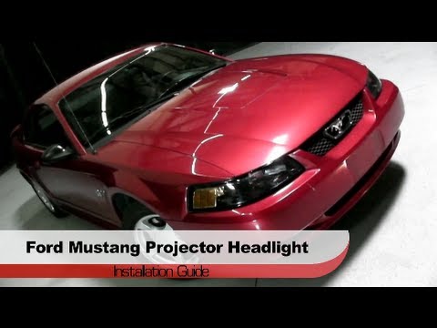 Spyder Auto Installation: 1999-2004 Ford Mustang Halo Projector Headlight