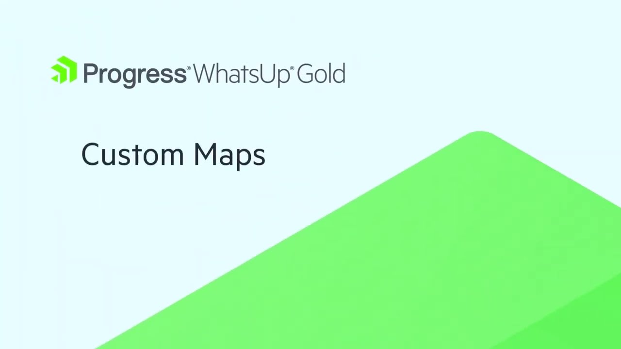 Map Your Network by Progress WhatsUp Gold