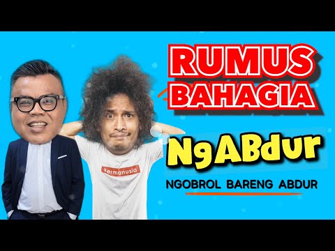 NGABDUR - RUMUS BAHAGIA