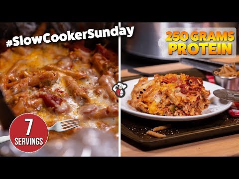 Easy Meal Prep SLOW COOKER PIZZA Recipe