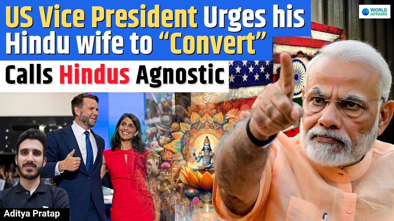 Charlie Kirk Event Controversy | JD Vance Criticized for Comments on Usha Vance’s Religion