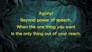 &quot;Agony&quot; - Into the Woods lyrics 2014