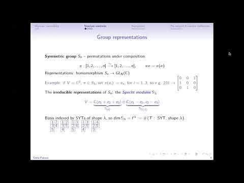 The Mysterious Kronecker Coefficients - Greta Panova