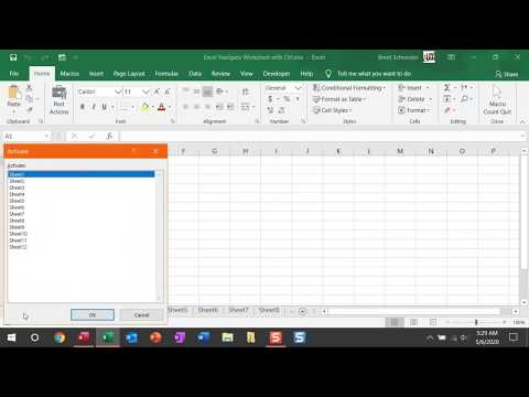 Excel Navigate Worksheets with Ctrl [Quick Win!!!]