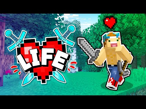 I Started With Just ONE Heart!?  | Minecraft X Life #1