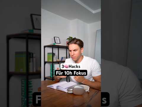 Wie du 10h lernst ohne deinen Fokus zu verlieren 🧠
