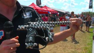 $5001 Bling Gun - Swarovski Crystal Ego9 Paintball Marker by Planet Eclipse