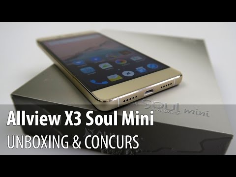 Allview X3 Soul Mini Unboxing & Concurs  (Telefon compact, metalic) - Mobilissimo.ro