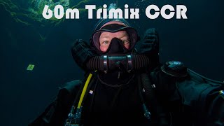 60m Trimix Dive at Kilsby Sinkhole