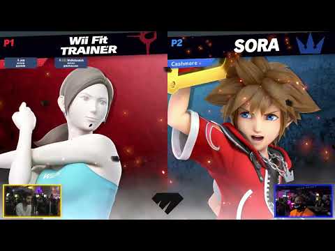 Game Lab Smash WaveLand   Varun (Wii Fit Trainer) Vs Deathspade (Sora)