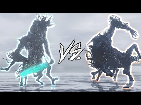 LUDWIG THE HOLY BLADE fights LUDWIG THE ACCURSED! (Bloodborne Boss VS Boss Mod)