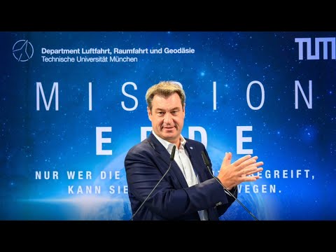 Eröffnung des neuen Fakultätsgebäudes für Luftfahrt, Raumfahrt und Geodäsie (12.07.21) - Bayern