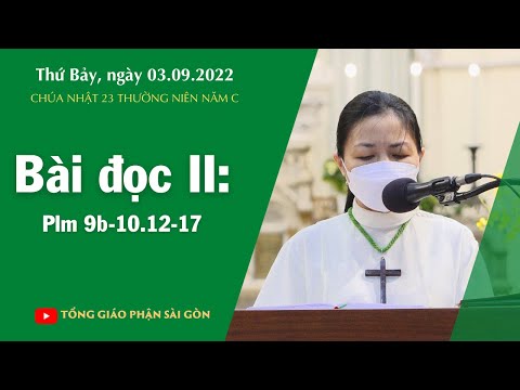 Bài đọc II: Plm 9b-10.12-17 - CN 23 TN năm C