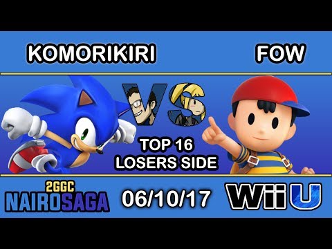 2GGC: Nairo Saga - 2GG | komorikiri (Sonic) Vs. FOW (Ness) - Top 16 Losers Side