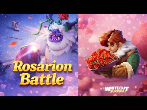 Valentine 2026 is here - High Damage on Rosarion | Bloom Battle & Silverfrost | Whiteout Survival