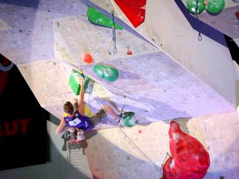 World Cup Inzai 2012 Lead-Climbing Final ( JAKOB  SCHUBERT )