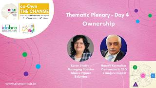 Thematic Plenary Day 4: Ownership