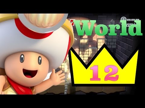Super Mario 3D World 100% - World Crown (Part 12)