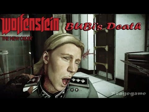 Wolfenstein : The New Order - Bubi's Death Gameplay [ HD ]