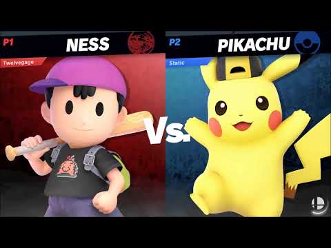 Mega Drive 12 SSBU - Static (Pikachu) vs Twelvegage (Ness) - Winner's Quarters