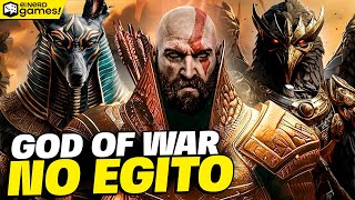 GOD OF WAR NO EGÍTO - TODOS OS DEUSES QUE O KRATOS PODE ENFRENTAR NA NOVA MITOLOGIA