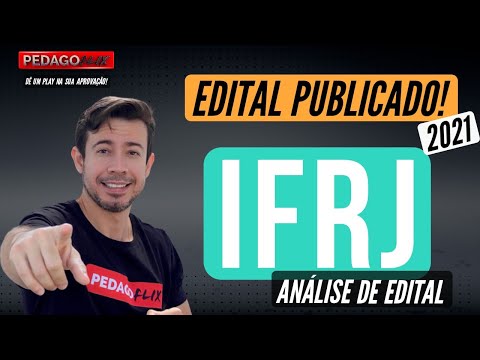IFRJ - EDITAL PUBLICADO