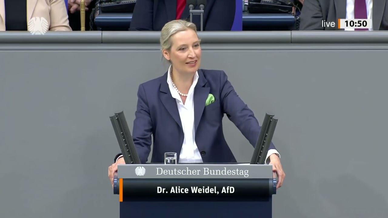 Heftiger Polit-Zoff im Bundestag! 🔥 Weidel zerlegt Grüne im Schlagabtausch | AfD vs. Grüne