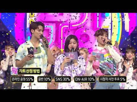 190519 G1 SBS Inkigayo E1002 Final Winner Cut