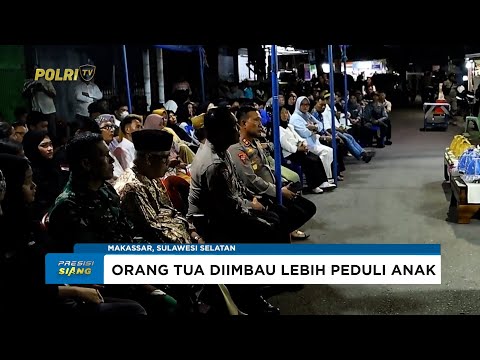 POLRESTABES MAKASSAR GELAR NGOPI KAMTIBMAS BERSAMA WARGA