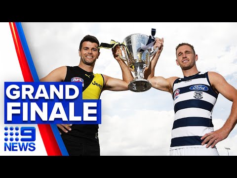 Geelong and Richmond to play in historic AFL Grand Final | 9 News Australia