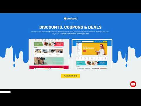 Dealsdot - Multi Vendor Marketplace Theme coupons multi vendor theme Iwasa