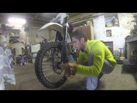 comment regler fourche moto cross