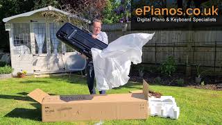 Korg SP280 Portable Piano Unboxing | What comes in the box?