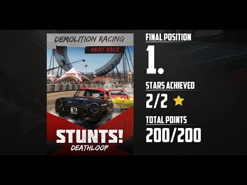 WRECKFEST Walkthrough Gameplay Part 41 - STUNTS!