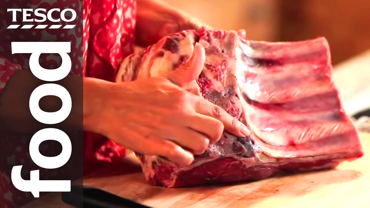 How to debone and roll a rib of beef