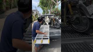 Lấy xe Cub Độ Đèn Cho Anh Trai Vình Long