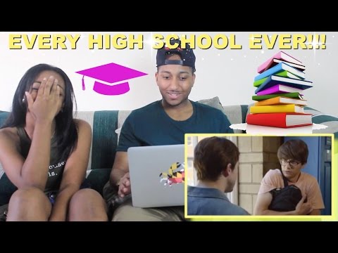 Couple Reacts : "EVERY HIGH SCHOOL EVER" By Smosh Reaction!!!!