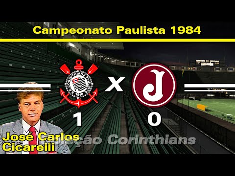 Corinthians 1 x 0 Juventus - 11/10/1984 - Campeonato Paulista