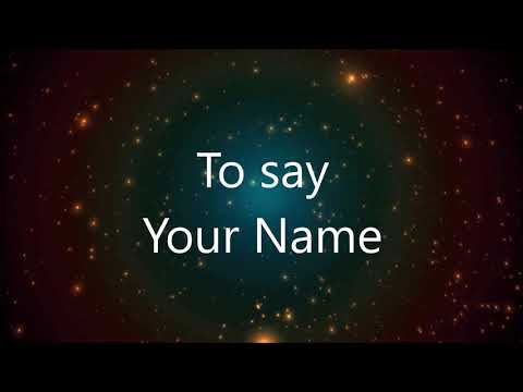 Say Your Name- Lenny Leblanc