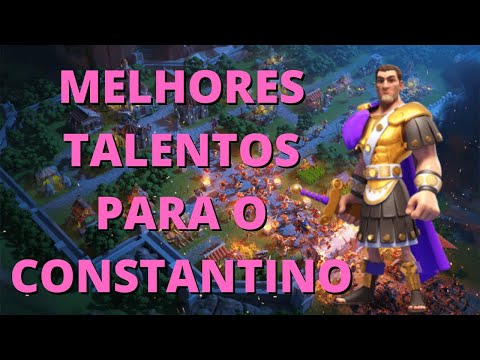 TALENTOS DO CONSTANTINO | OPEN FIELD, GUARNIÇÃO E DESFILADEIRO - RISE OF KINGDOMS.