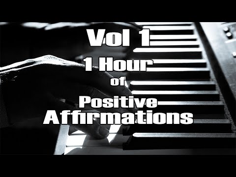 Positive Affirmations 1 Hour Vol. 1 - Classical Piano Instrumental Music Calming - For Sleeping -