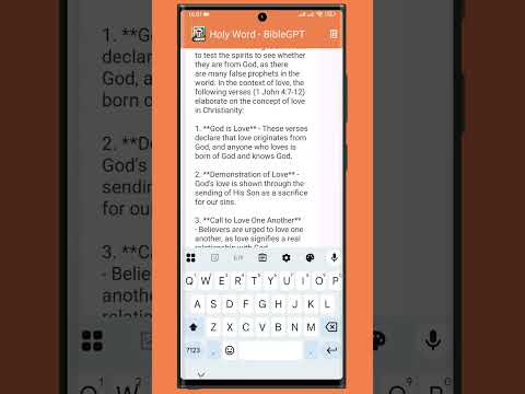 Holy Word - Bible GPT